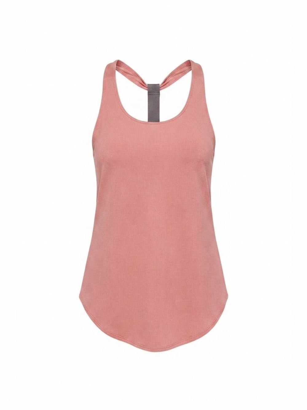 Fabletics Dusty Rose Ribbed Racerback Tank